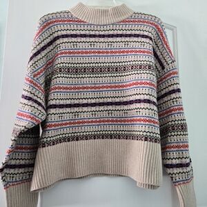 Old Navy Sosoft Striped Multicolor Sweater